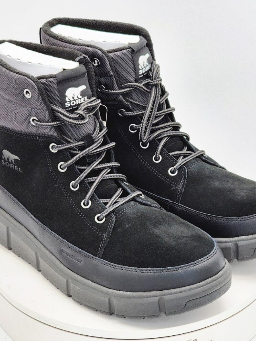 Sorel Explorer III Boot WP Men’s Size 13 Black Jet Waterproof Insulated Boots